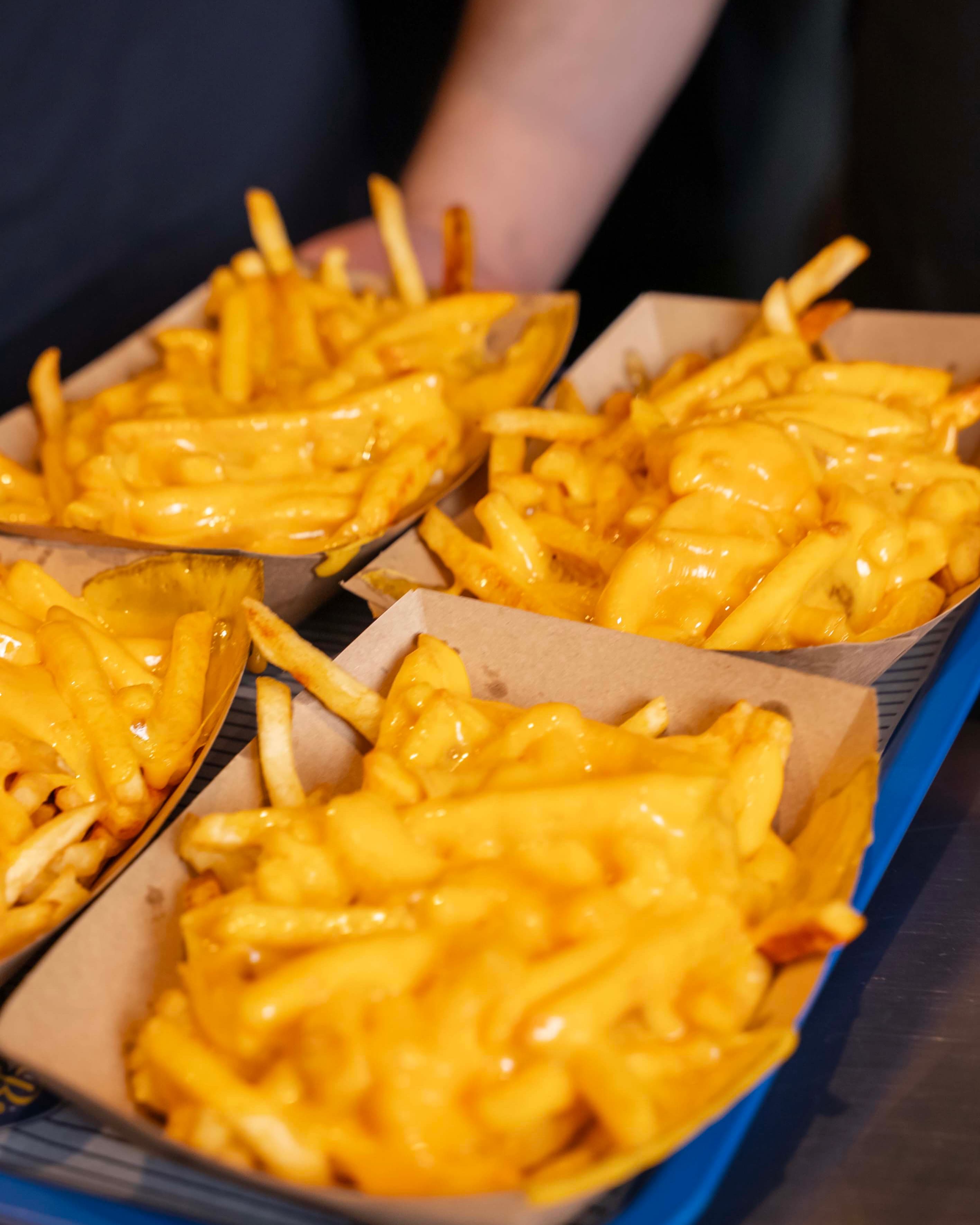 Cheesy loaded fries